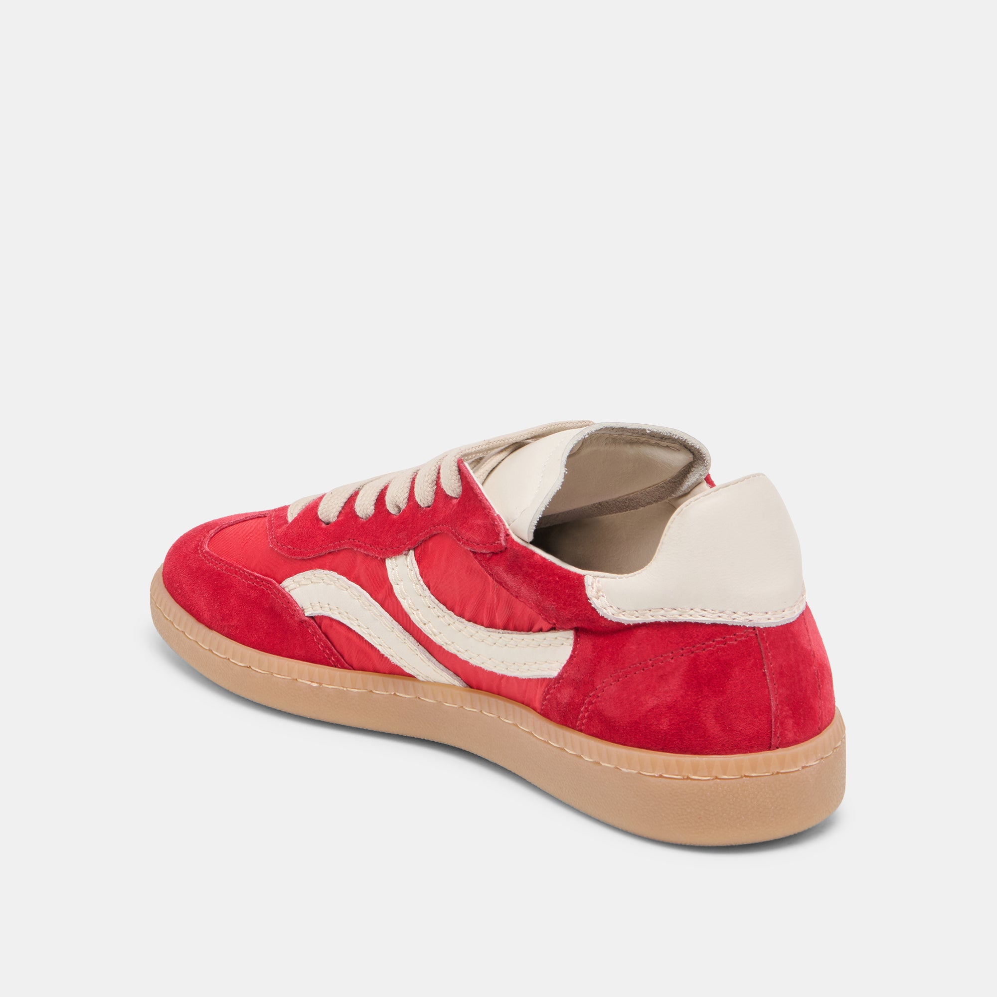 Rebel Sneakers - Crimson Nylon Athletic Shoes for Men & Women | Lightweight Running, Gym & Casual Wear