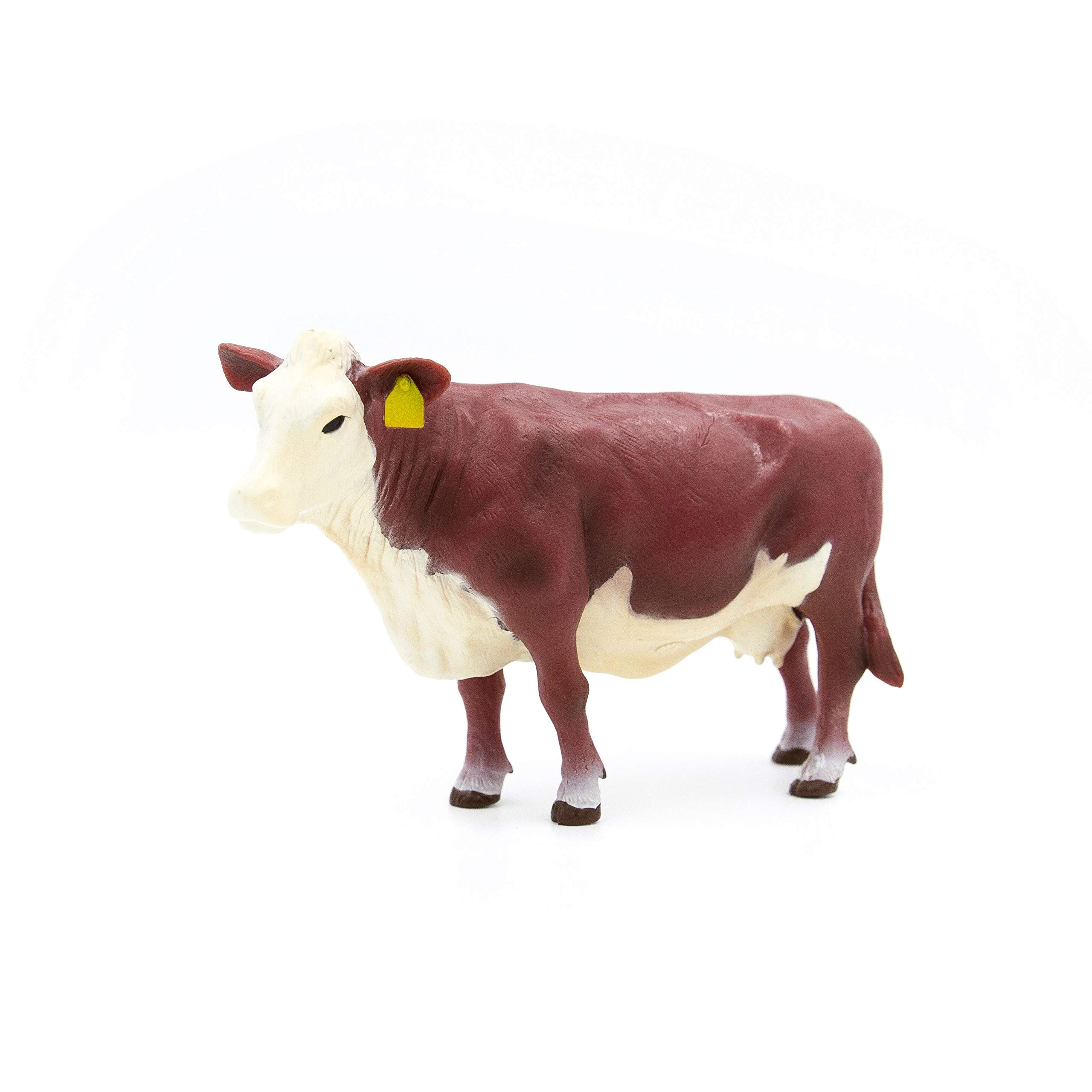 Cow and Calf Toys Set - Realistic Farm Animal Figures for Kids, Educational Cattle Play Set for Toddlers - Perfect for Farm-Themed Playtime, Learning Animal Care, and Pretend Play Scenarios