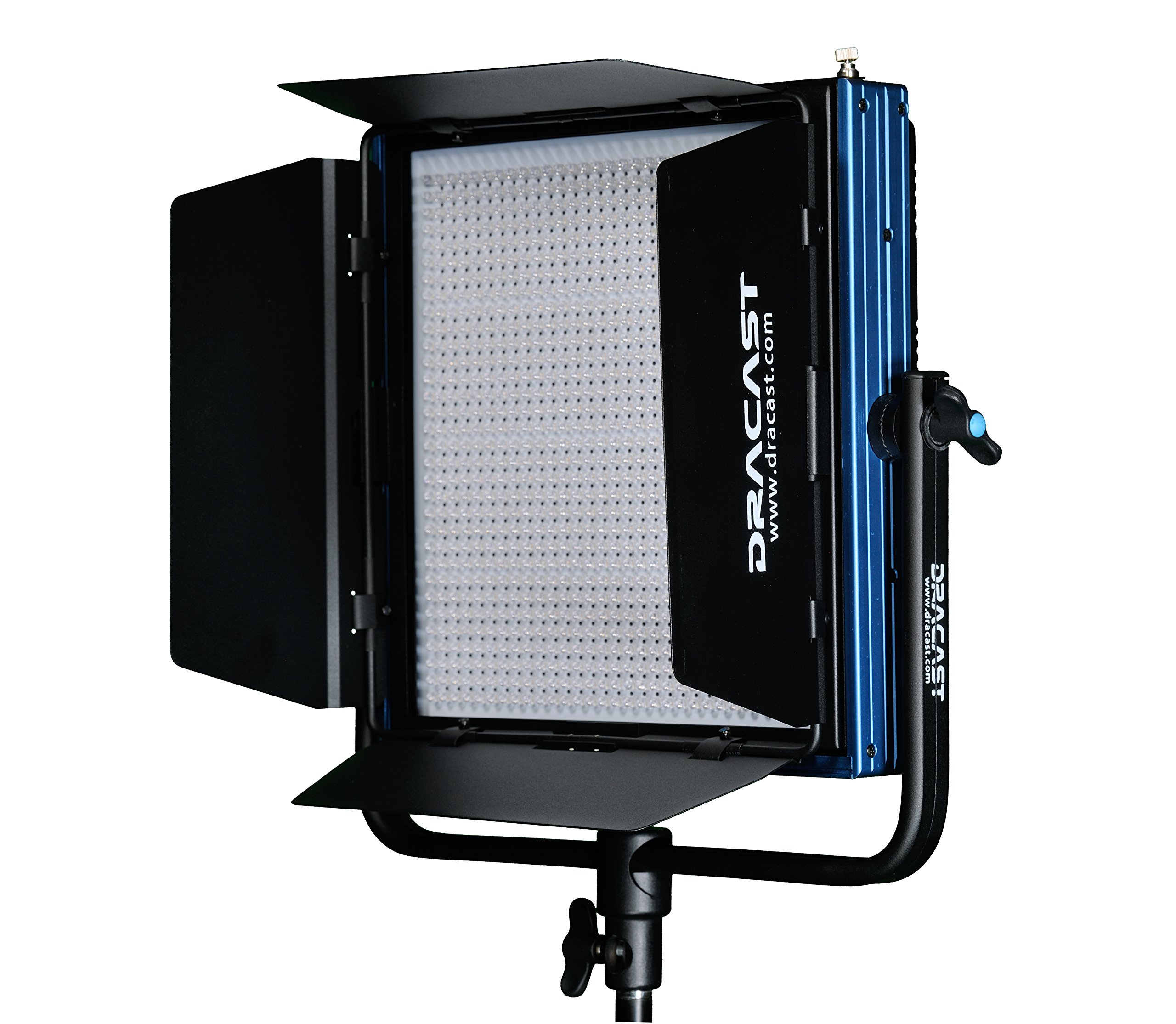 Dracast Pro Series LED1000 Bi-Color LED Video Light Panel with Gold Mount Battery Plate - Professional Studio Lighting for Photography, Videography & Live Streaming
