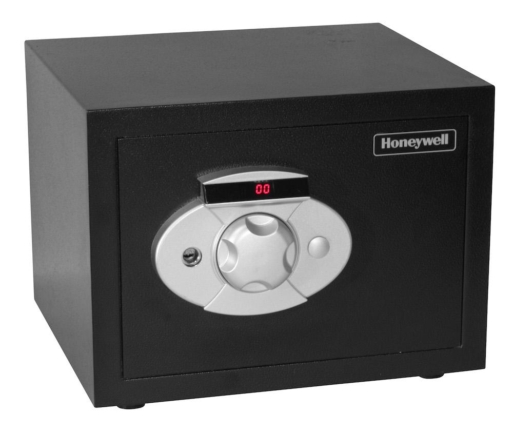 Honeywell 5203 Medium Steel Security Safe with Digital Dial Lock - Fireproof & Waterproof Home/Office Safe for Cash, Jewelry & Documents Protection