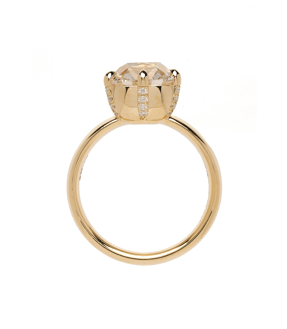 4 Carat Lab Grown Diamond Engagement Ring for Women - Elegant Solitaire Wedding Band - Perfect for Proposals, Anniversaries & Special Occasions