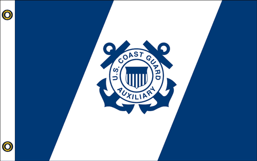 US Coast Guard Auxiliary Ensign 12