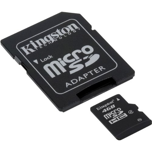 Samsung TL225 Digital Camera 4GB microSDHC Memory Card with SD Adapter - Perfect for DSLR Cameras, Smartphones, Drones & Action Cameras