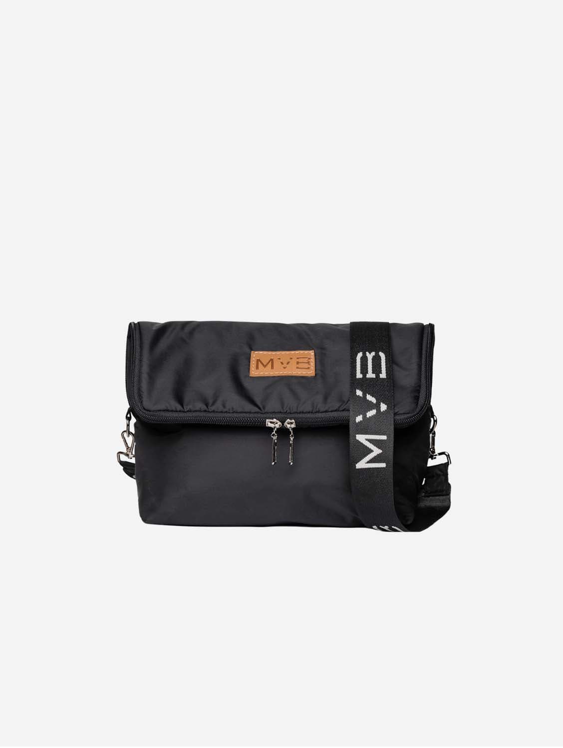 Eco-Friendly Vegan Recycled PET Shoulder Bag for Women - Stylish & Sustainable Black Crossbody Purse | Perfect for Work, Travel & Everyday Use