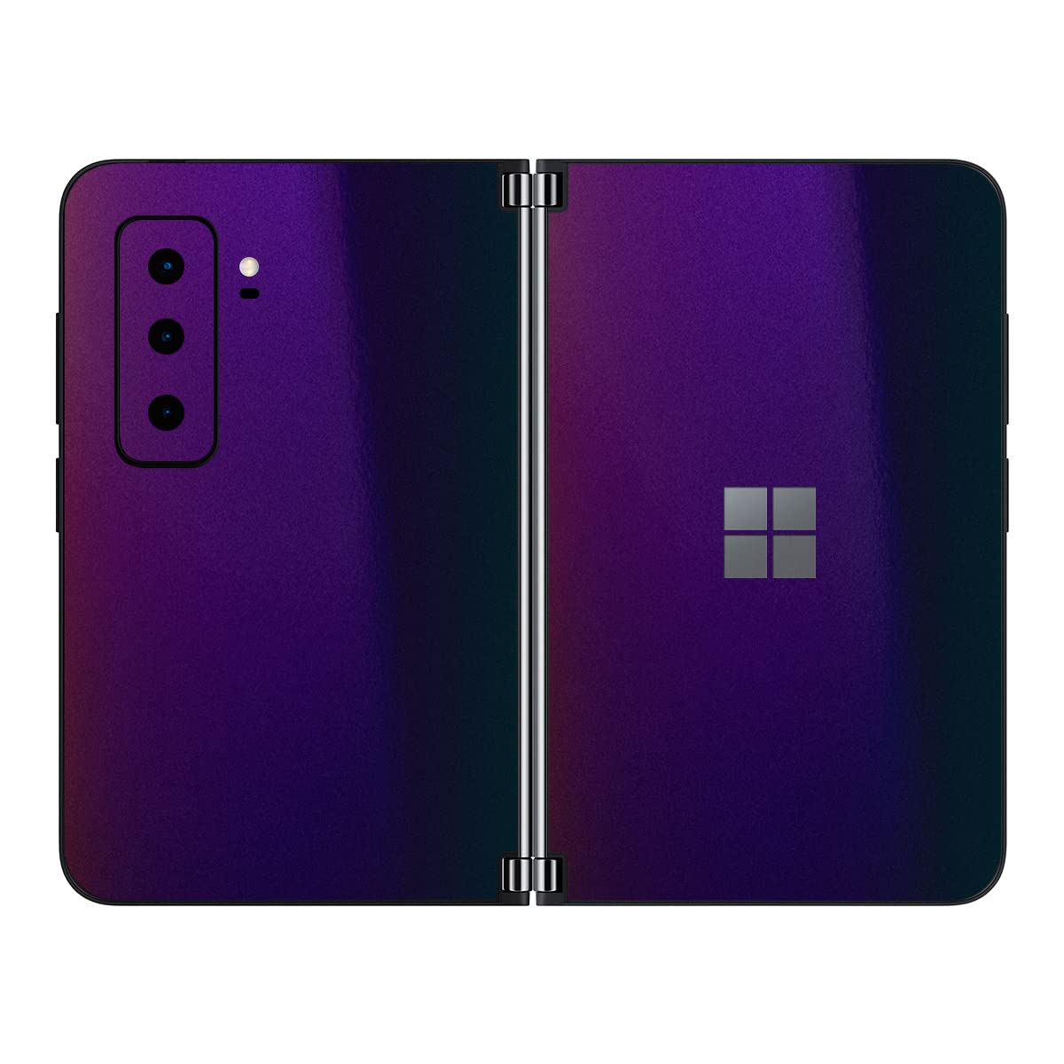 SopiGuard Full Body Skin Sticker for Microsoft Surface Duo 2 (2021 2nd Gen) - Edge-to-Edge Protection Vinyl Decal (Flip Deep Space) | Perfect for Work, Travel & Everyday Use