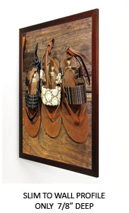 8.5 x 11 Wood Picture Frames - Natural Wood Poster Display Frames for Wall Art, Photos, and Certificates - Perfect for Home, Office, and Gallery Decor