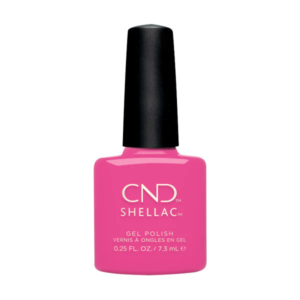 CND Shellac Gel Polish - Long Lasting Nail Polish in Lust Shade, 7.3ml - Perfect for Manicures, Pedicures & Salon Quality Nails at Home