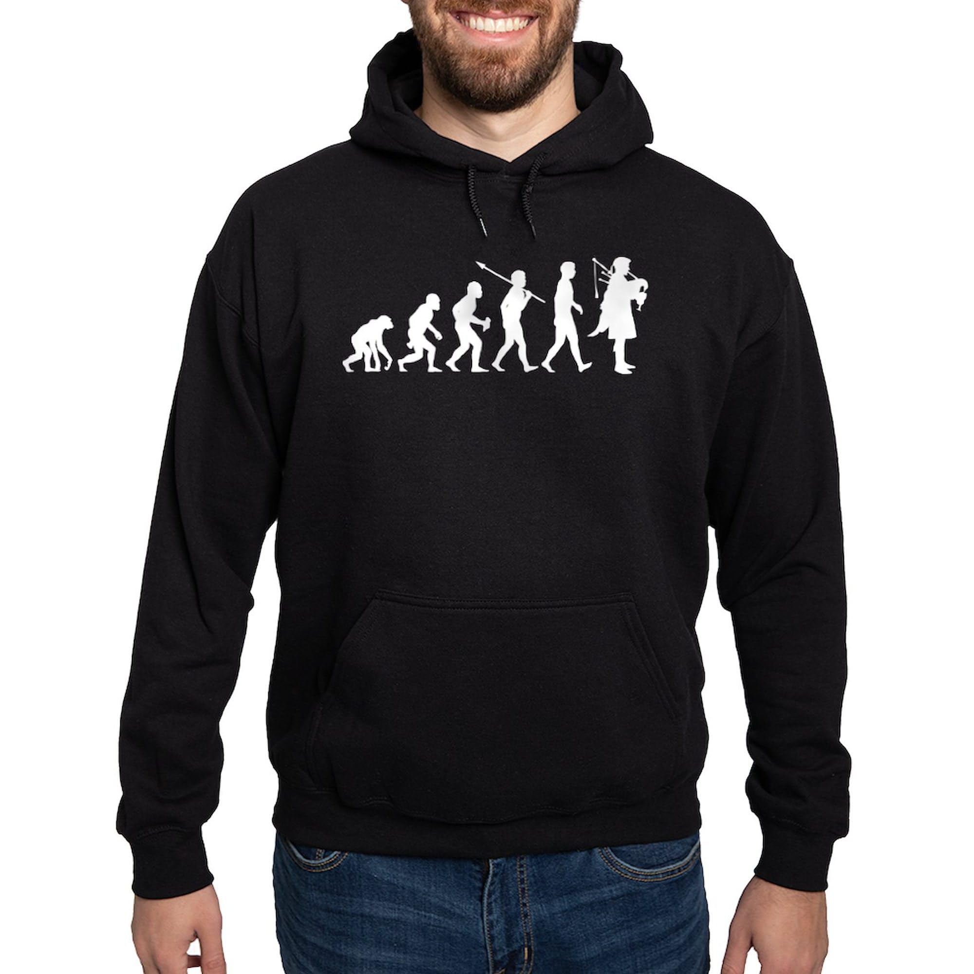 Men's Dark Regular Fit Bagpiper Hoodie by CafePress - Comfortable & Stylish Pullover for Casual Wear, Outdoor Activities & Music Events