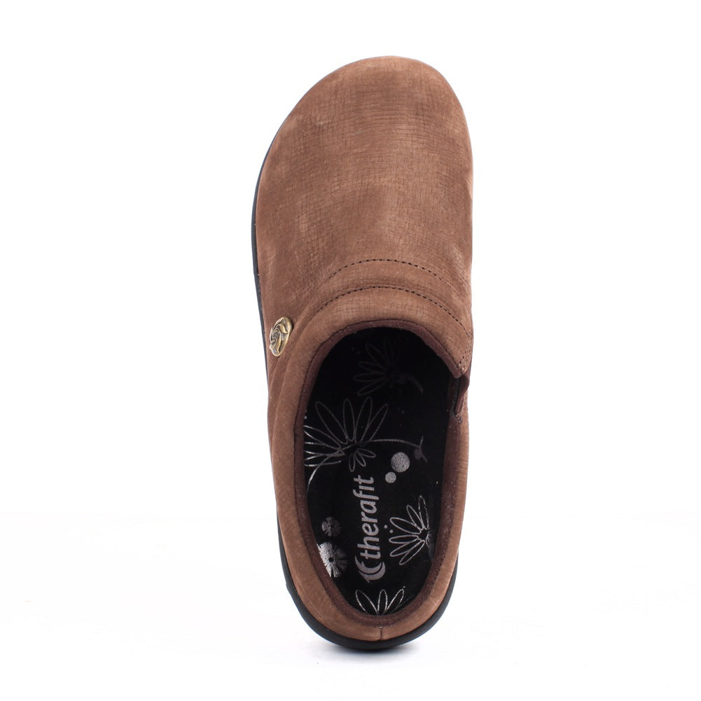 Molly Women's Comfortable Leather Clogs - Soft Slip-On Shoes for Women - Casual House Slippers & Garden Shoes for Walking, Errands, and Relaxing at Home