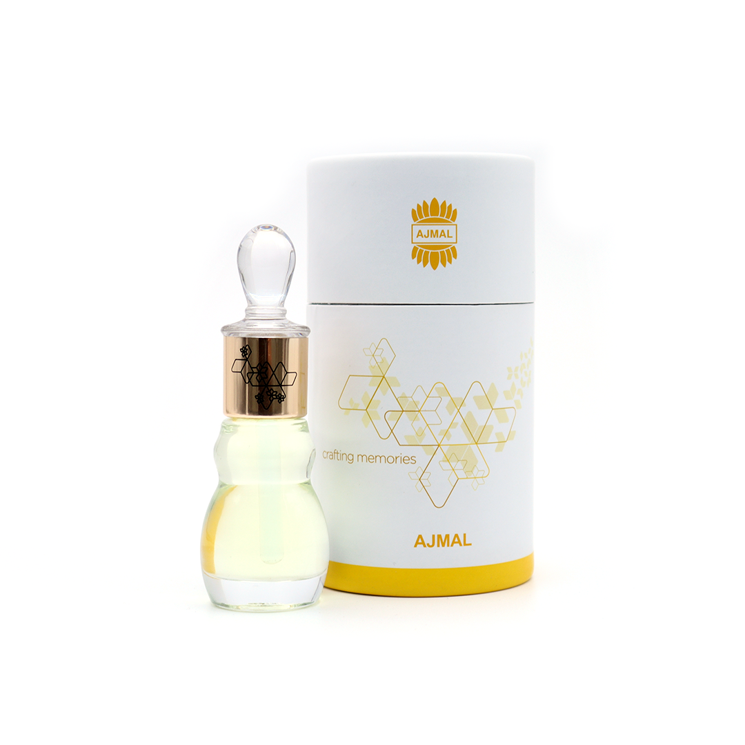12ml Premium Musk Rose Perfume Oil by Ajmal - Long Lasting Fragrance for Women, Romantic Date Night & Special Occasions