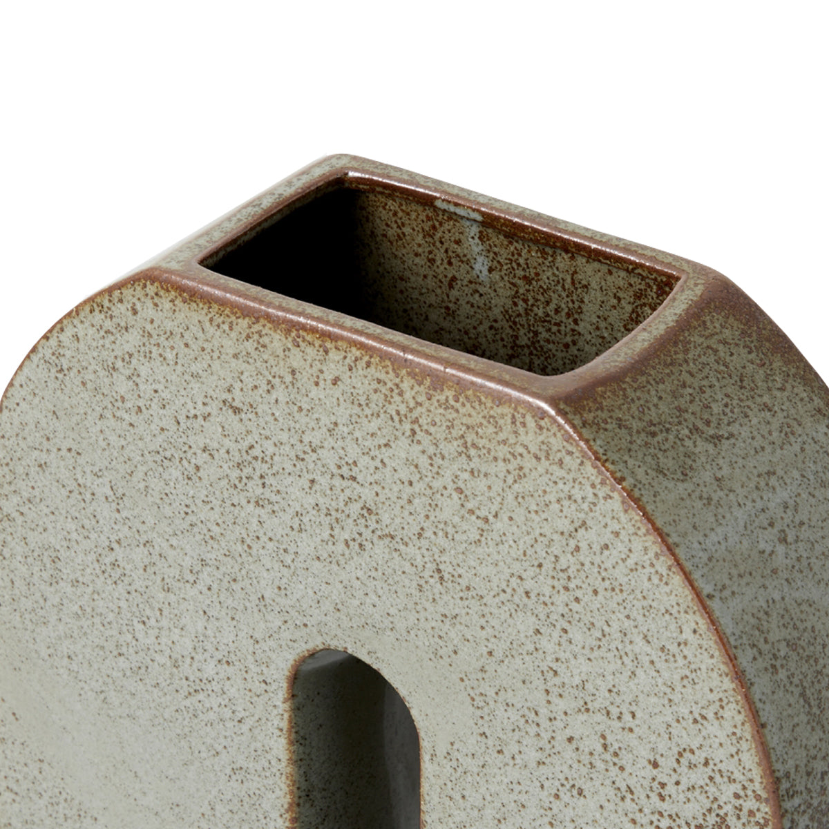 Middle Of Nowhere Kurve Vase - Modern Ceramic Home Decor for Living Room, Bedroom & Office - Perfect for Flowers and Centerpieces