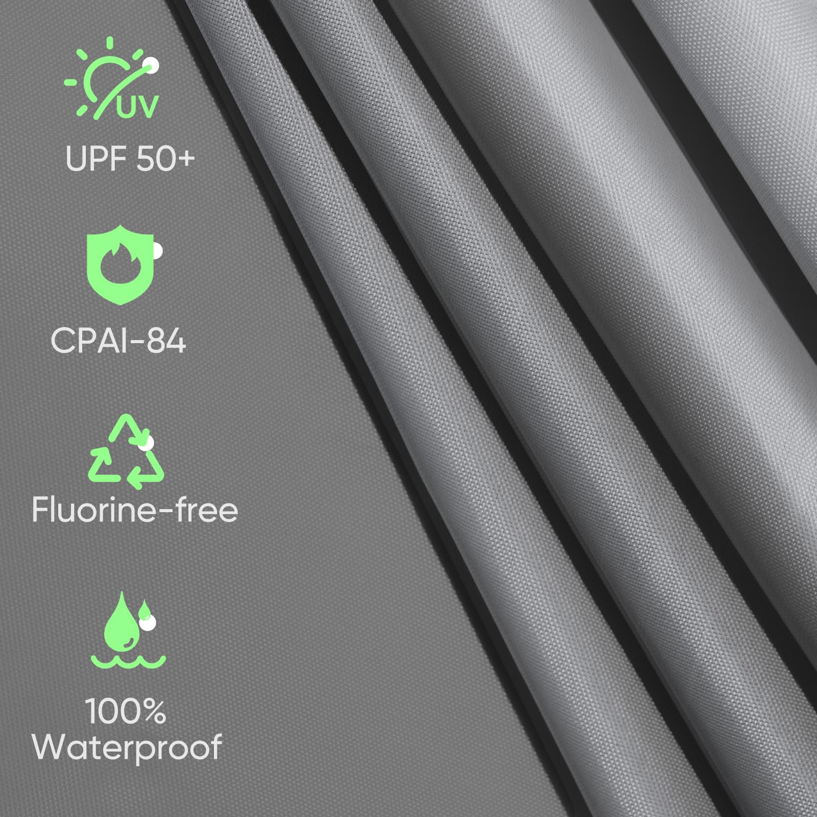 Quictent 10'x10' Heavy Duty Pop Up Canopy Tent - Waterproof Commercial Canopy with 11ft Height, Easy Setup, Includes Sand Bags & Wheeled Carry Bag (Grey) - Perfect for Outdoor Events, Farmers Markets, Beach Parties & Camping