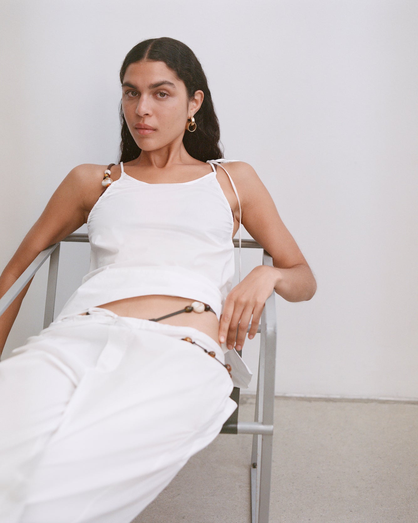 Zaria Cami Ivory - Elegant Lace Trim Camisole for Women | Perfect for Layering, Date Nights & Special Occasions