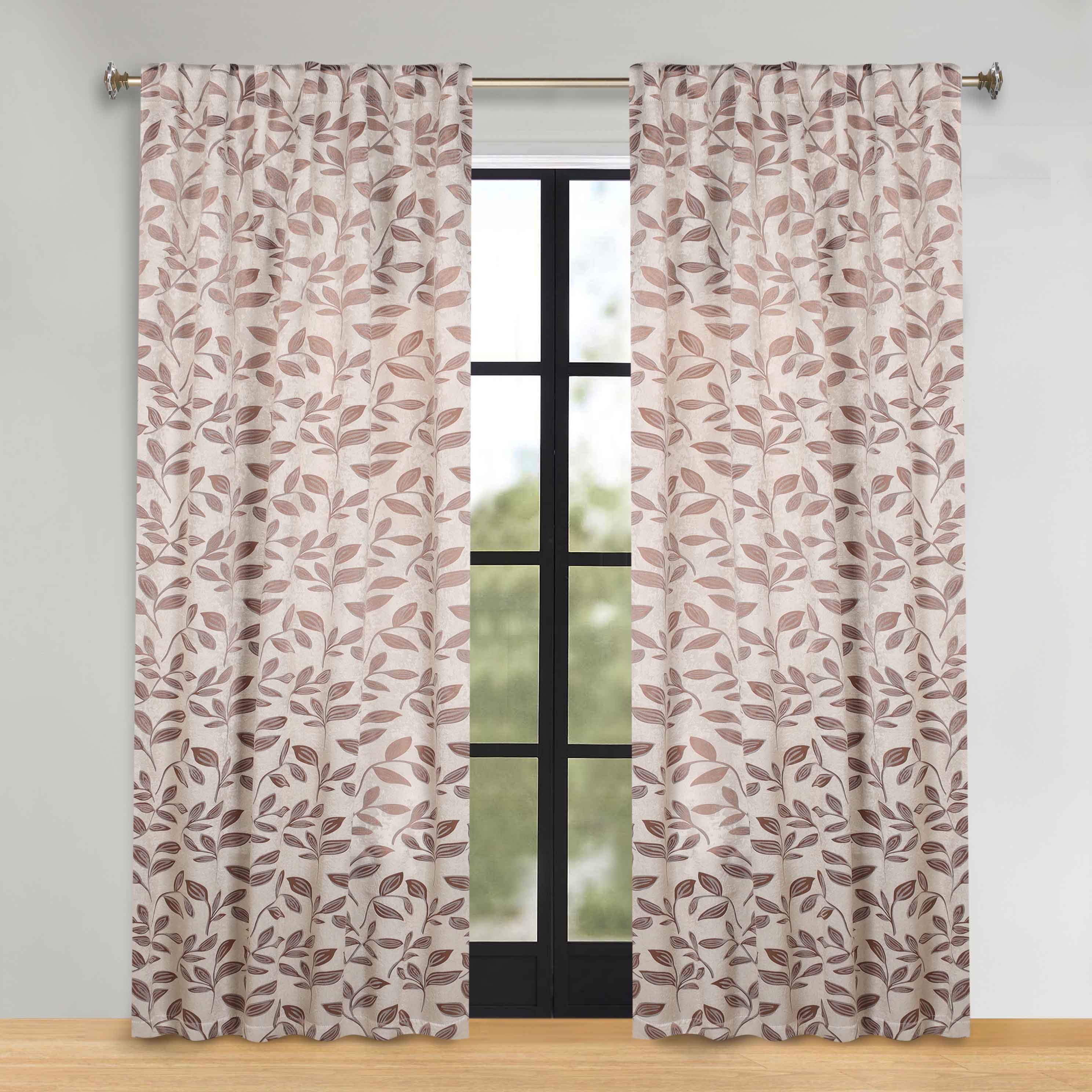 Premium Blackout Curtains for Bedroom - Super Soft Thermal Insulated Room Darkening Drapes with Back Tab Design (Set of 2 Panels) - Perfect for Nursery, Home Theater & Shift Workers
