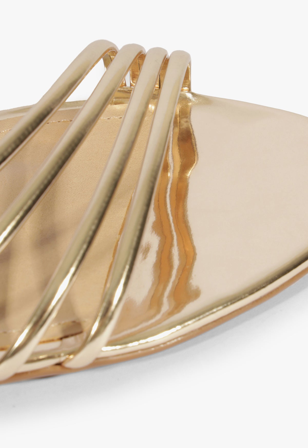Inez Women's Gold Leather Flat Sandals - Comfortable Casual Summer Shoes for Beach, Travel & Everyday Wear