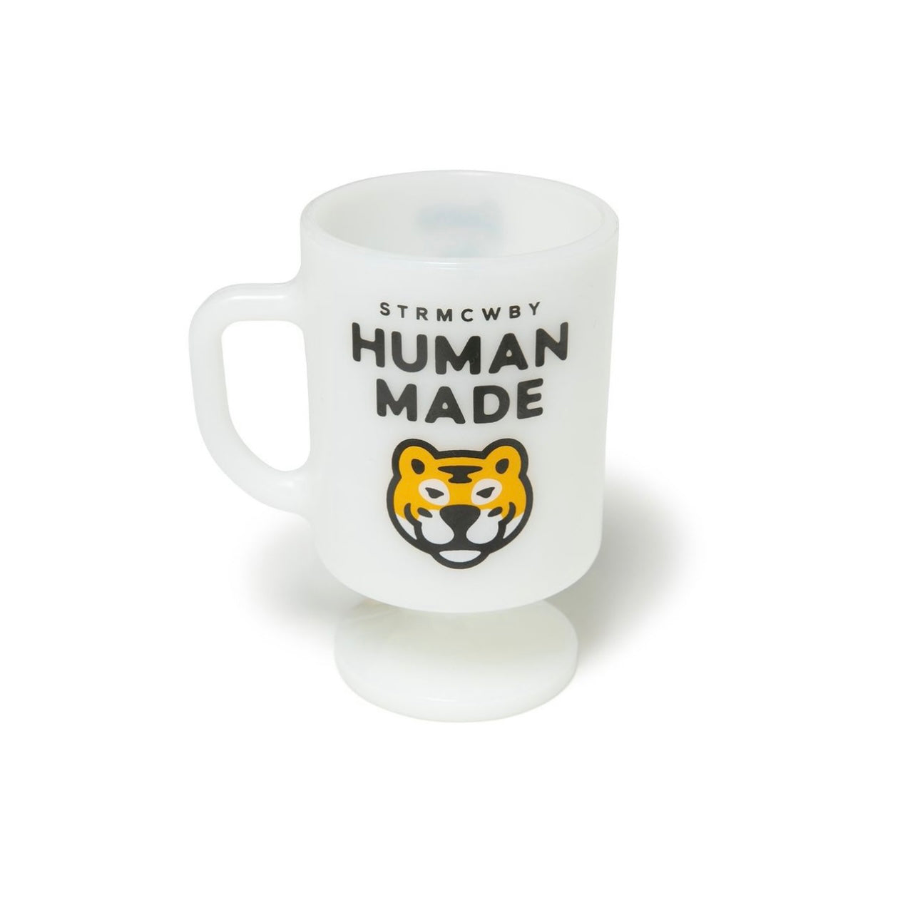 HUMAN MADE 23SS Tiger Pedestal Coffee Mug - Ceramic Cup with Unique Tiger Design (HM24GD076) - Perfect for Home, Office & Gift Giving