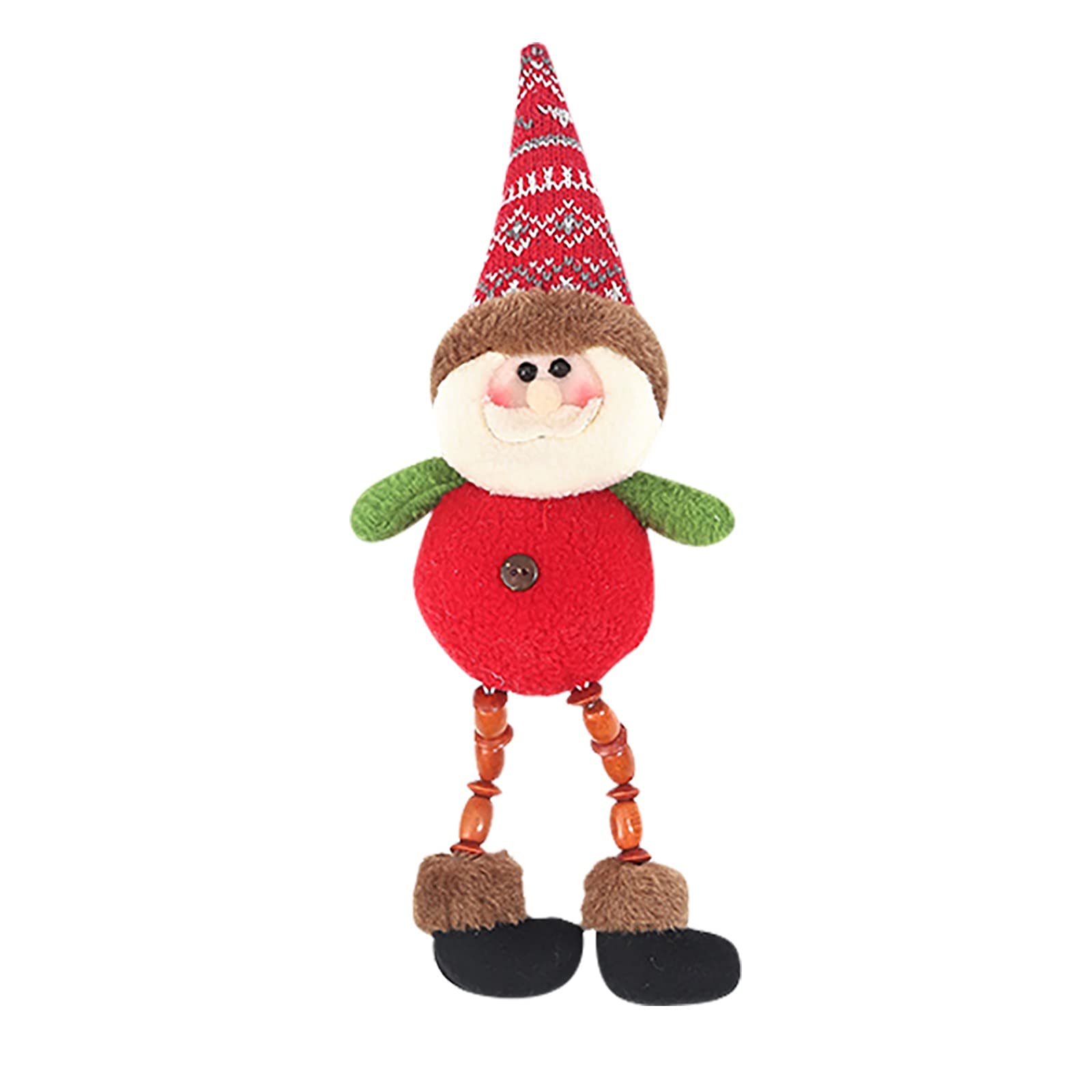 Santa Claus Christmas Doll - Holiday Birthday Gift for Home Decoration, Tree Ornament & Festive Hanging Decor | Perfect for Christmas Tree, Mantel & Party Decorations