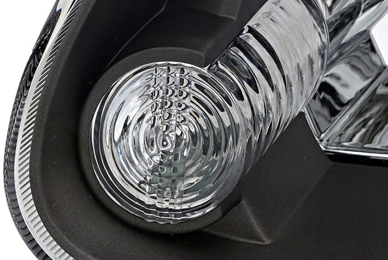 2003-2006 Hyundai Accent Replacement Headlights Set - Halogen Driver & Passenger Side Lamps - Perfect for Night Driving & Enhanced Visibility