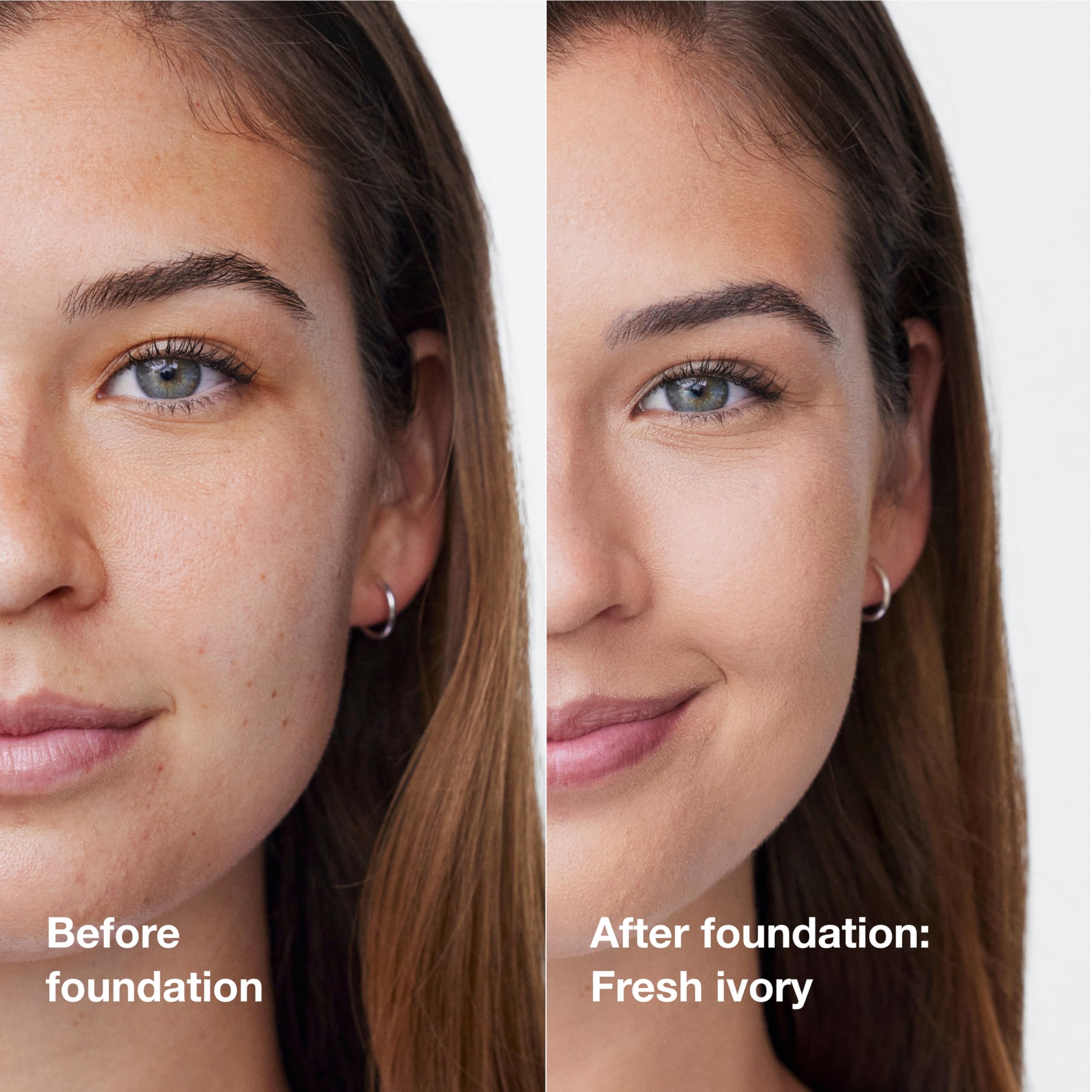 Clinique Acne Solutions Liquid Foundation with Salicylic Acid for Dry, Combination & Oily Skin | Medium Coverage Natural Matte Makeup | Oil-Free Acne Treatment Foundation for Daily Wear & Sensitive Skin