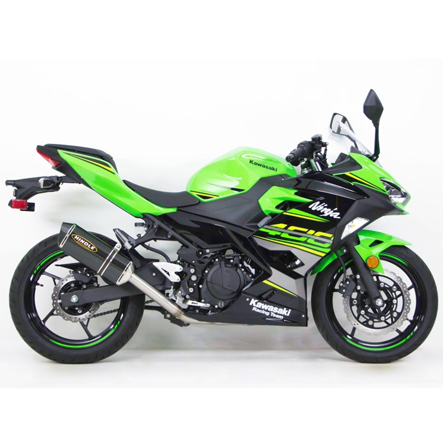 2018-2023 Kawasaki Ninja 400 & Ninja 500 Hindle Evolution Full Exhaust System - High Performance Motorcycle Upgrade for Street & Track Racing