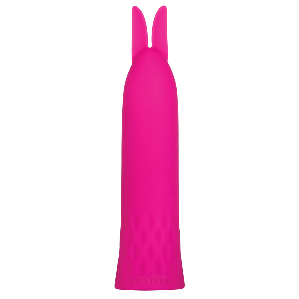 Premium Evolved Bunny Bullet Vibrator - Rechargeable Silicone Rabbit Vibrator for Women, Dual Stimulation G-Spot & Clitoral Massager - Perfect for Couples Play & Solo Pleasure