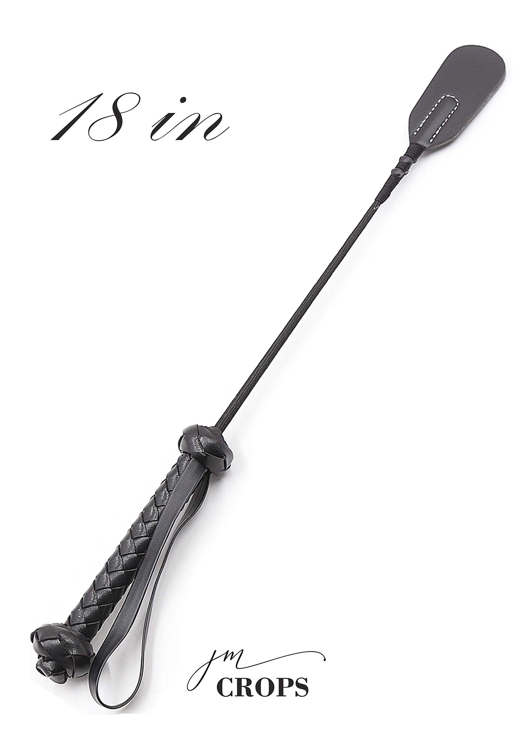 BDSM Spanking Crop - Adult Flogger Whip for Couples, Fetish & Bondage Play - Premium SM Toy for Bedroom & Dungeon Scenes