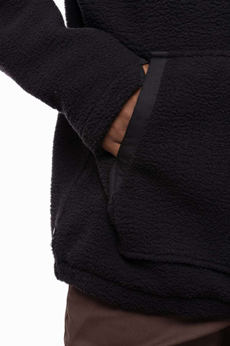 686 Buttermilk Sherpa Fleece Hoodie for Men & Women - Cozy Winter Pullover with Warm Sherpa Lining 2023 - Perfect for Skiing, Hiking & Outdoor Adventures