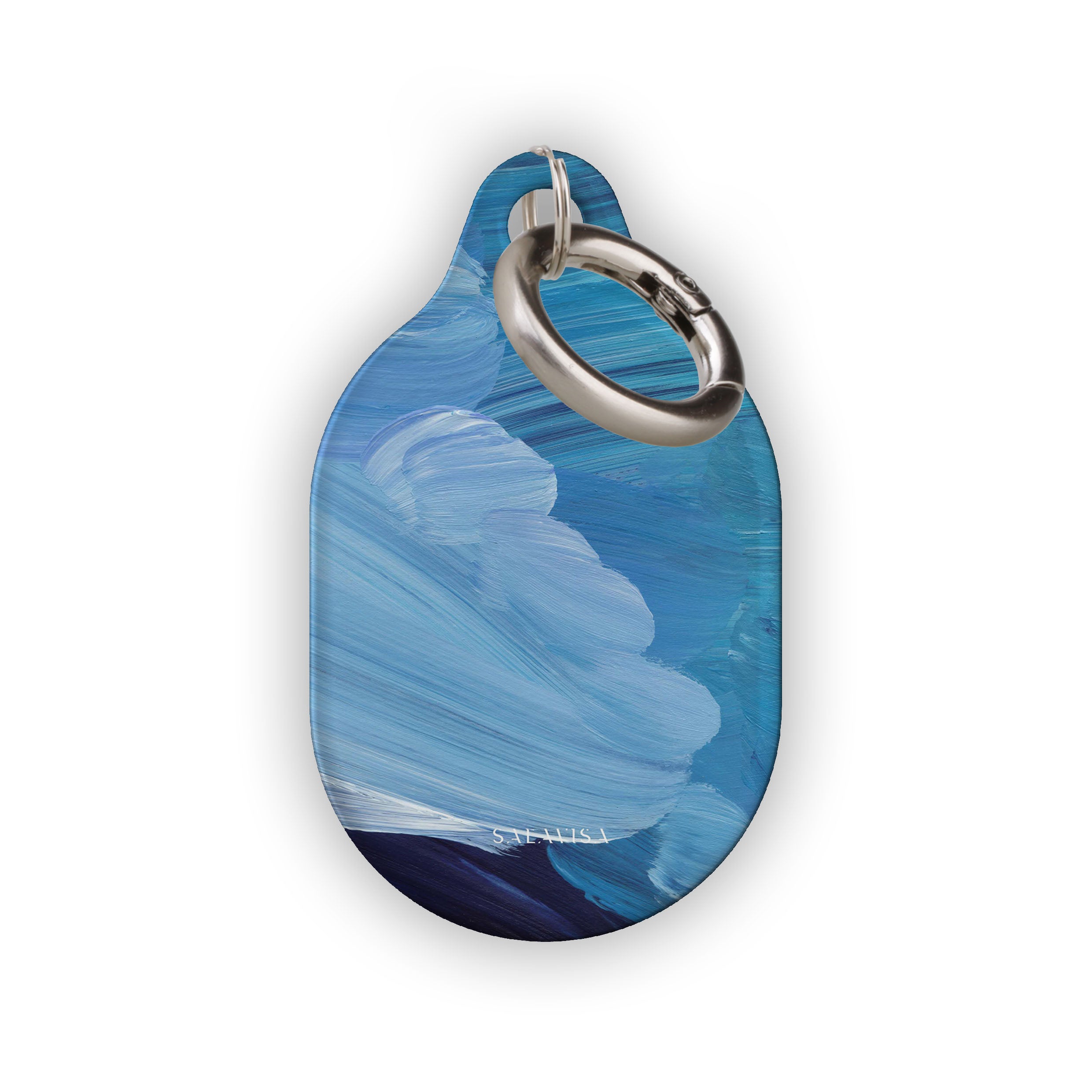 Durable Winter Canvas AirTag Holder - Waterproof & Anti-Loss Keychain for iPhone - Perfect for Travel, Luggage, Backpacks & Pets Tracking