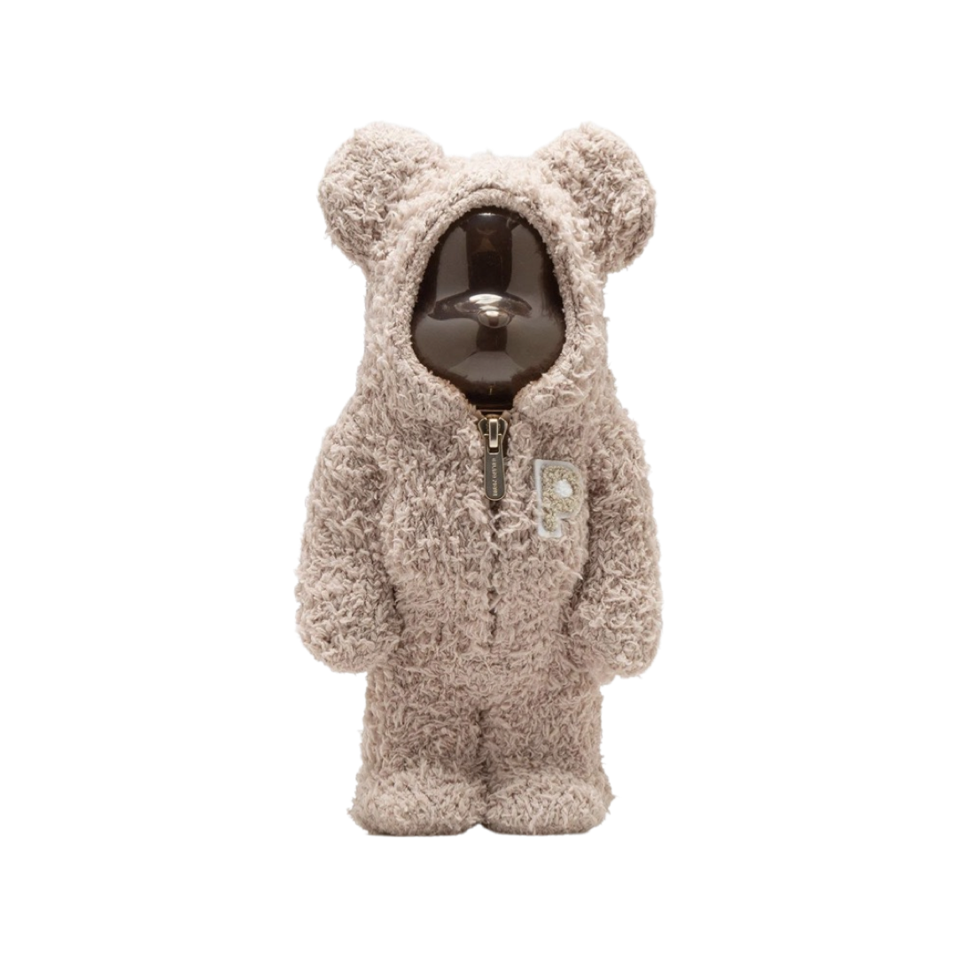 Bearbrick 1000% x Gelato Pique Beige White Collectible Figure - Limited Edition Designer Toy for Home Decor & Anime Fans Collection