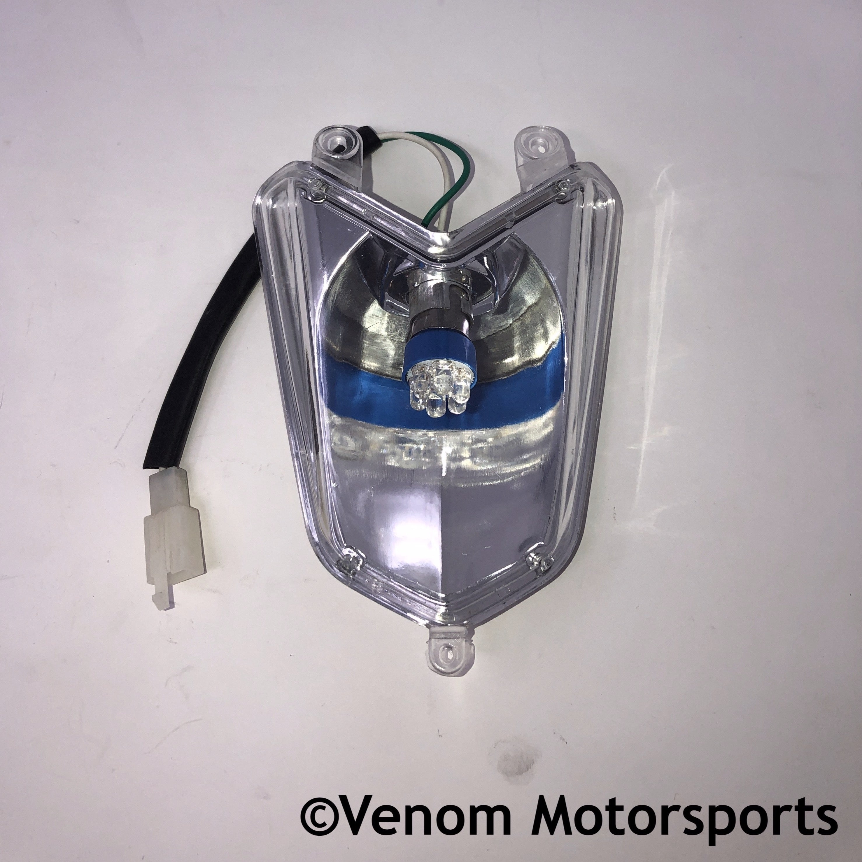 Venom 1000W LED ATV Headlight Assembly Replacement - High Performance Off-Road Lighting for Night Riding & Trail Adventures