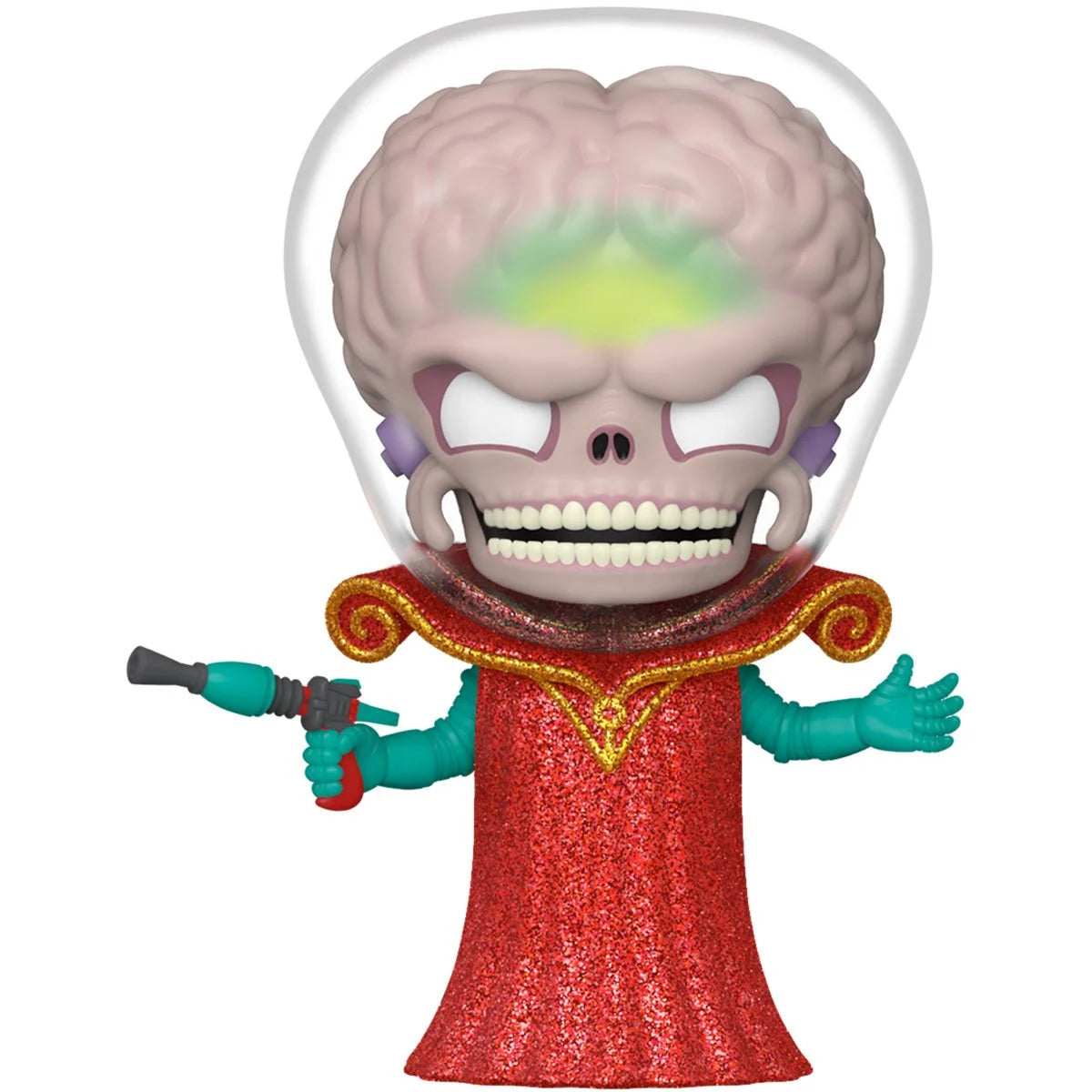 Mars Attacks: Martian Ambassador - Sci-Fi Collectible Action Figure for Movie Fans & Collectors | Perfect for Display, Gifts & Pop Culture Enthusiasts