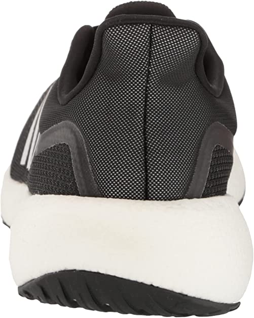Adidas Pureboost 22 Running Shoes for Men & Women - Lightweight Cushioned Sneakers for Jogging, Gym & Daily Wear (Men's 7/Women's 8) - Black & White Athletic Footwear