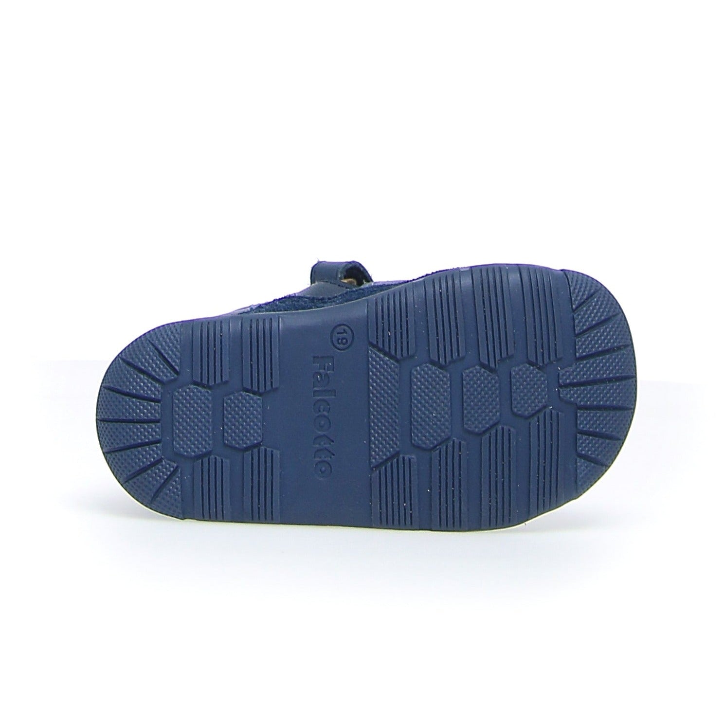 Falcotto Laguna Suede Sandals for Boys and Girls - Blue, Sky Blue & Azure Colors | Comfortable Kids Summer Shoes for Beach, Pool & Outdoor Play