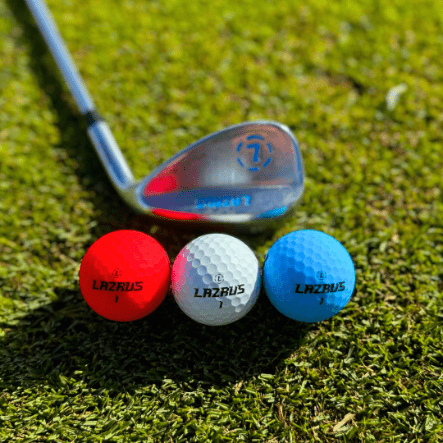 Lazrus L3R Premium 3-Piece Urethane Golf Balls for Men & Women - High Performance, Soft Feel, Long Distance - Perfect for Tournament Play & Practice Rounds