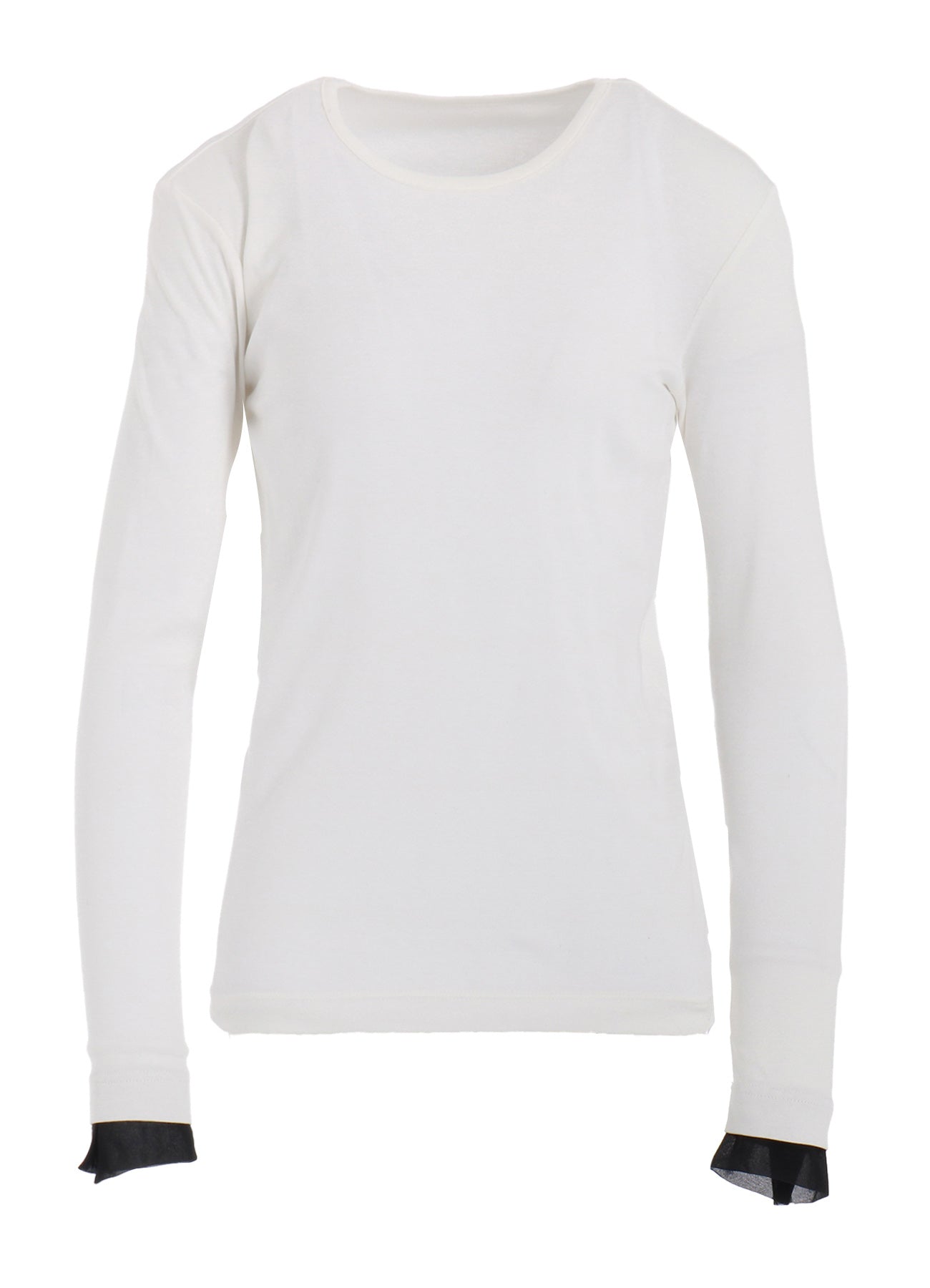 Cotton and Polyester Blend Gauze Round Neck T-Shirt with Double Cuff - Soft & Breathable for Casual Wear, Workouts, and Everyday Comfort