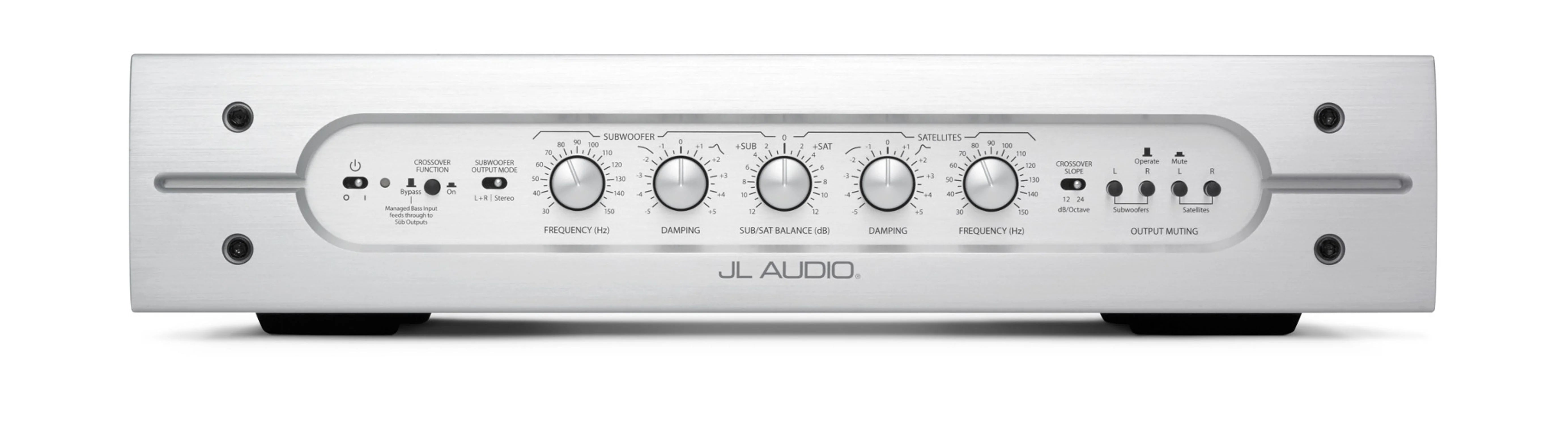 JL Audio CR1 Active Subwoofer Crossover - High Performance Car Audio System Component for Enhanced Bass Control | Perfect for Car Audio Upgrades and Custom Installations