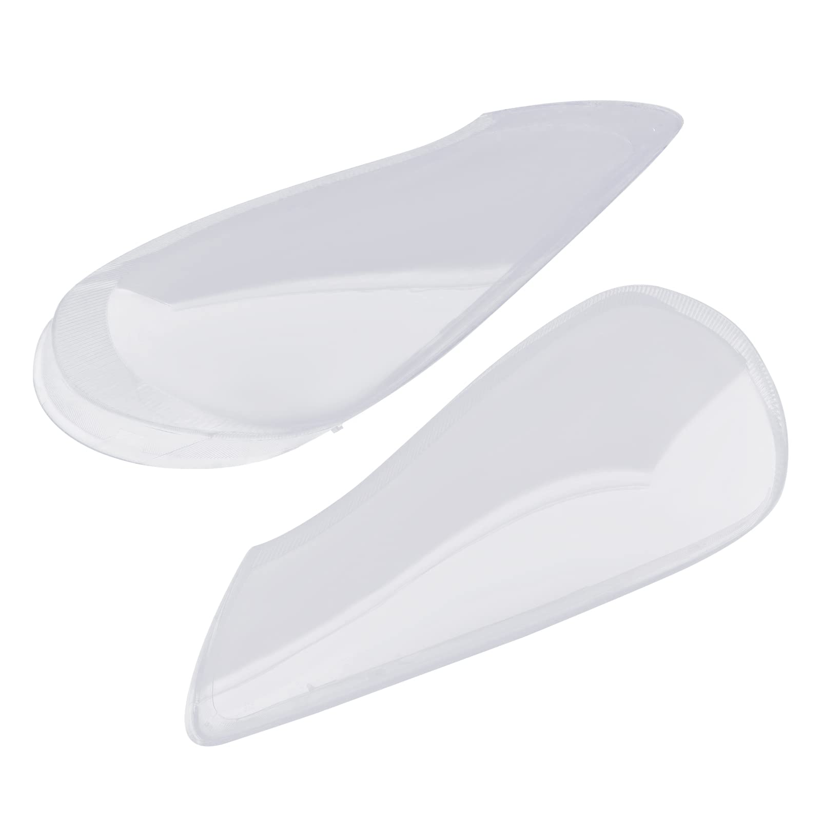 Porsche Cayenne 2008-2010 Headlight Lens Cover Pair - Transparent Headlamp Cover Shell - Perfect for Protection & Style Upgrade (Fits 2008, 2009, 2010 Models)
