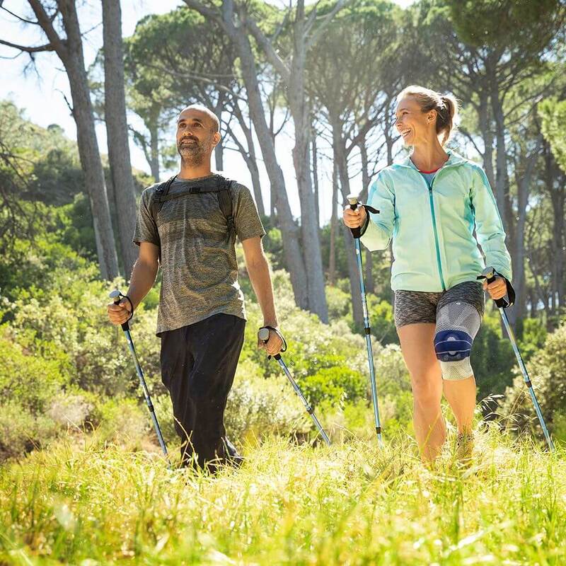 GenuTrain A3 Arthritis Knee Brace - Pain Relief & Support for Running, Hiking, Sports & Daily Activities - Adjustable Compression for Men & Women