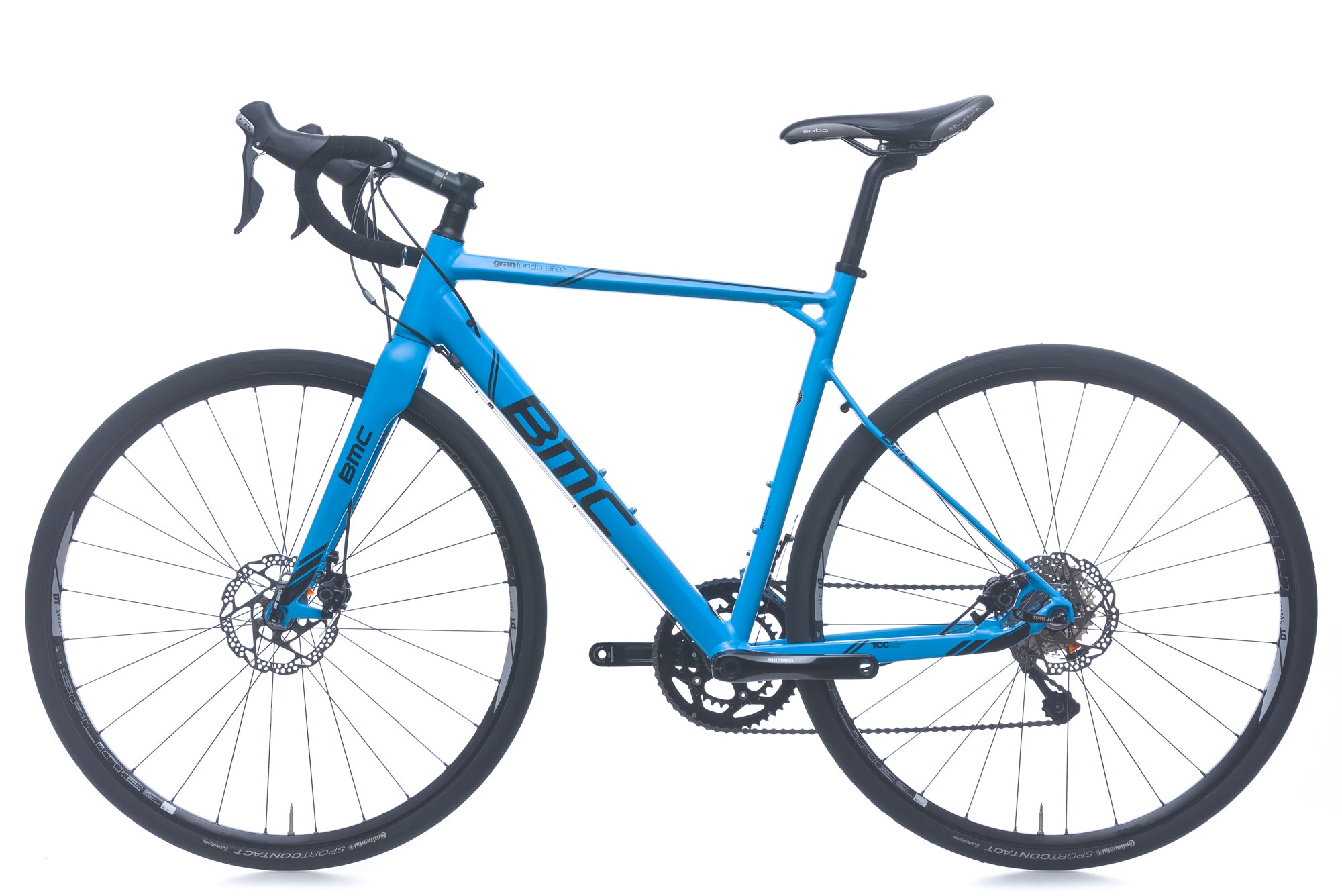 BMC Granfondo GF02 Disc Road Bike 54cm - 2016 Model | Lightweight Carbon Frame for Endurance Cycling & Long-Distance Rides