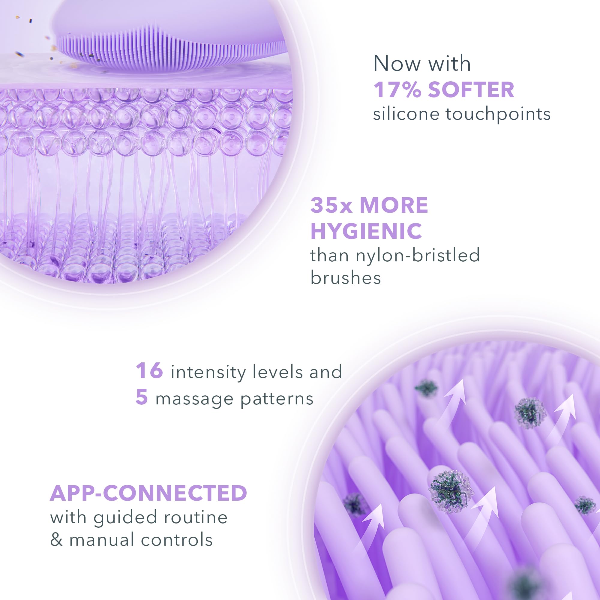 FOREO LUNA 4 Facial Cleansing Brush & Anti-Aging Massager - Deep Cleansing, Skin Firming & Enhanced Serum Absorption | Perfect for Daily Skincare Routine & Travel Beauty Essentials