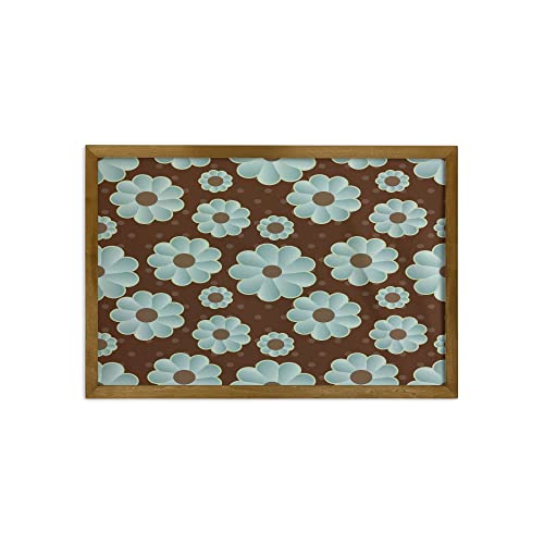 Pale Seafoam Umber Brown