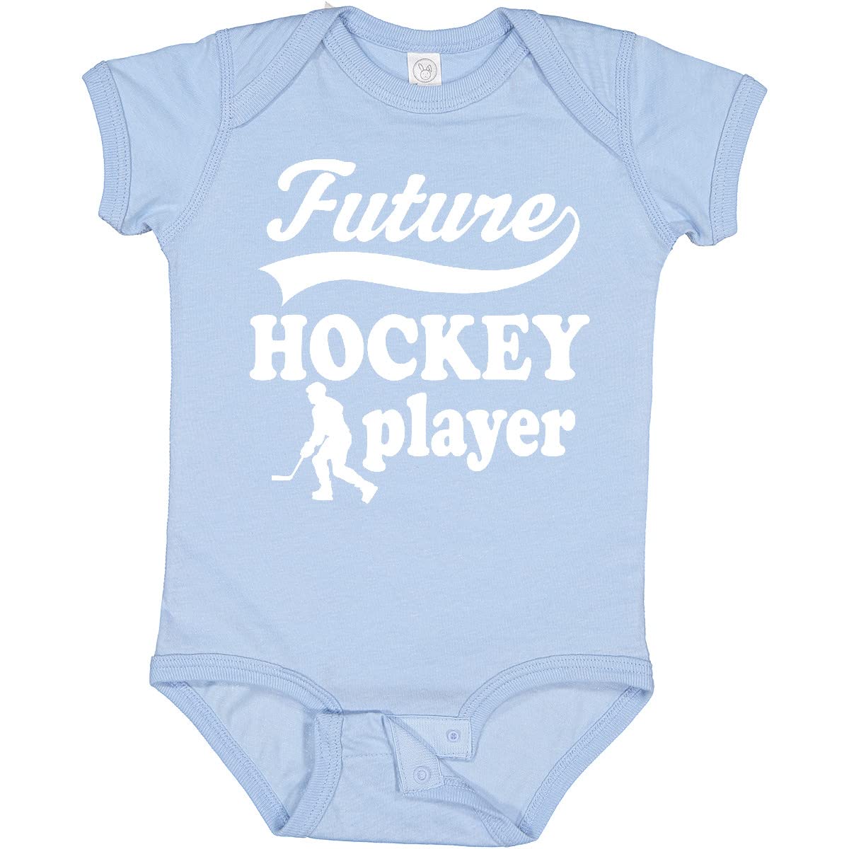 Inktastic Future Hockey Player Boys Sports Baby Bodysuit - Soft Cotton Infant Onesie for Hockey Fans, Perfect for Game Day, Birthday Gifts & Playtime