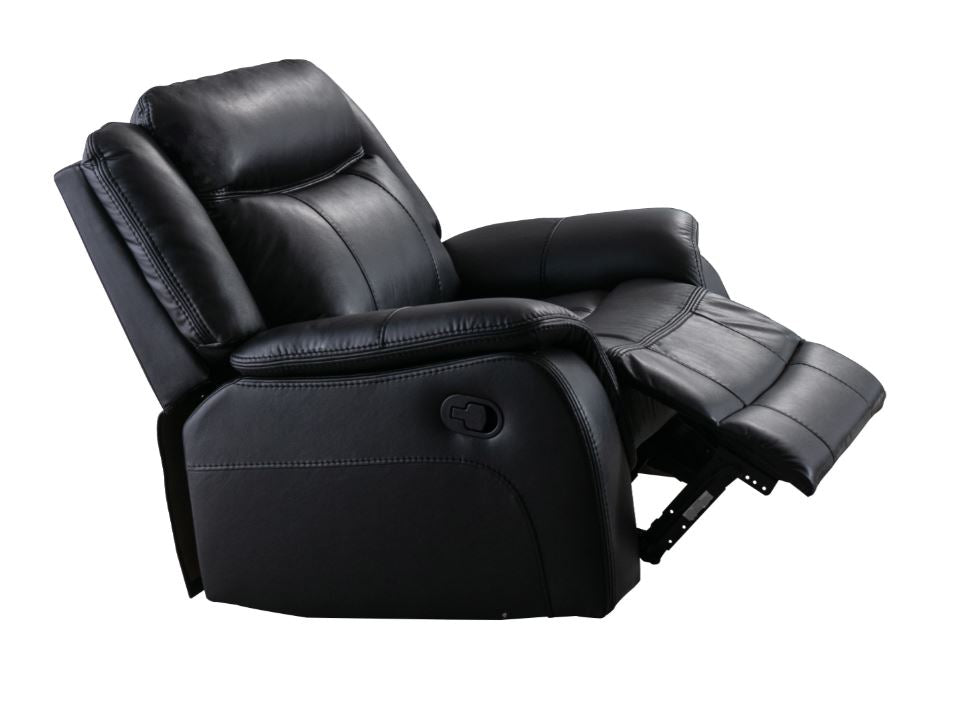 Premium Leather Gel Rocker Recliner Chair - Ergonomic Comfort for Living Room, Bedroom & Home Theater - 99926