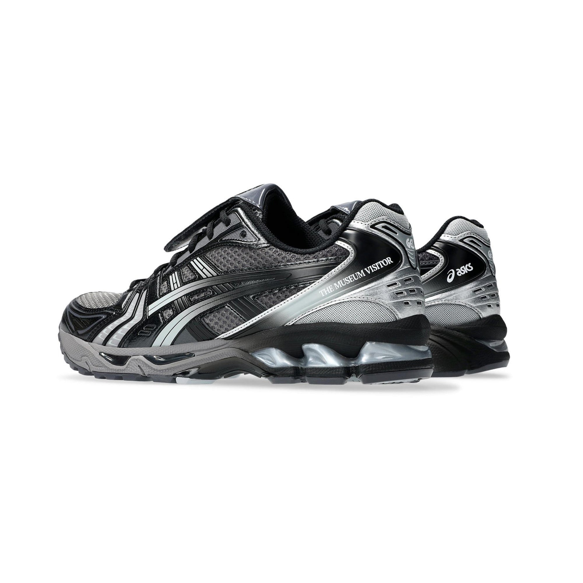 ASICS Gel Kayano 14 Running Shoes for Men - Black Grey (2024 Release) - Premium Cushioned Sneakers for Marathon Training & Museum Walking Comfort