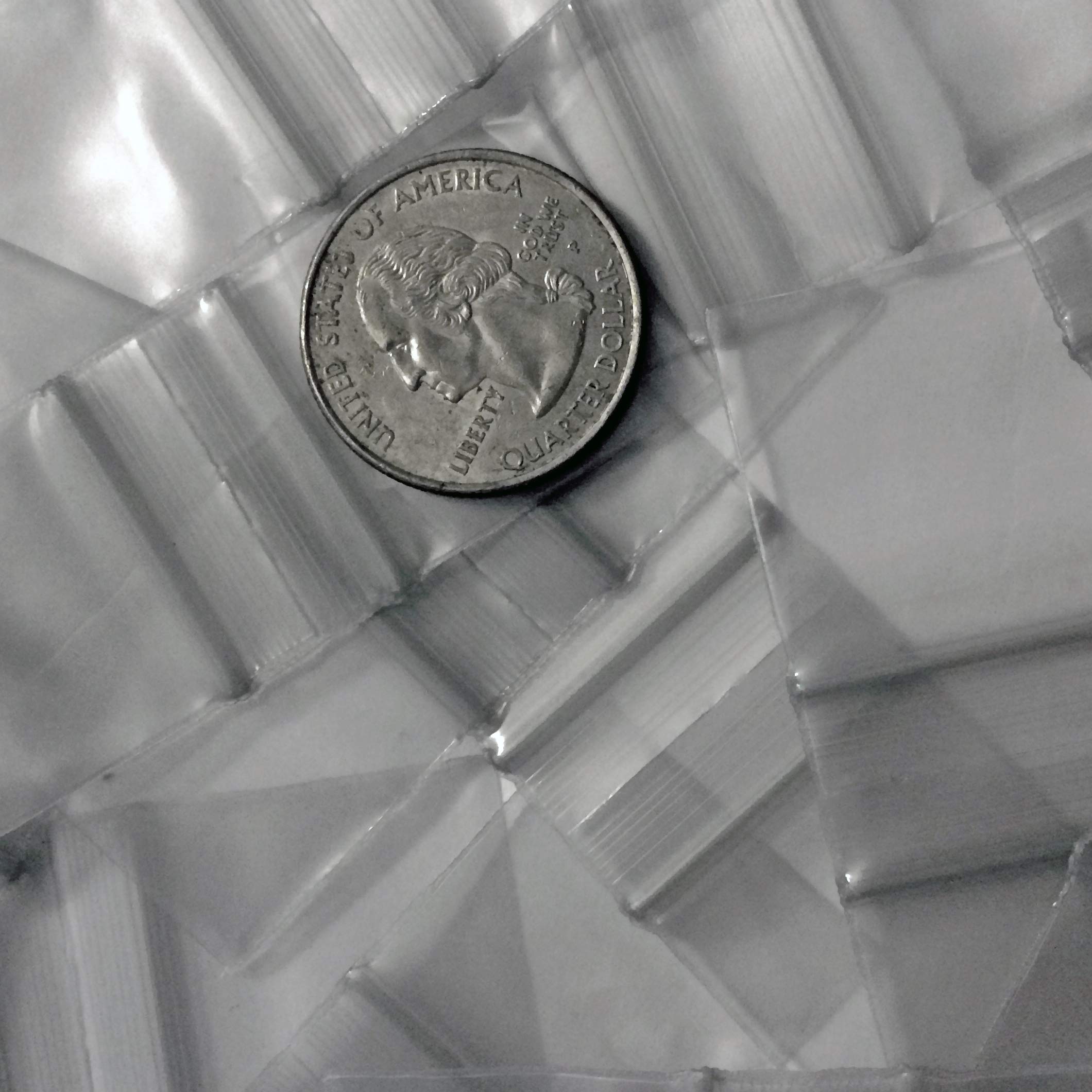 1010 Original Mini Ziplock 2.5mil Plastic Bags 1