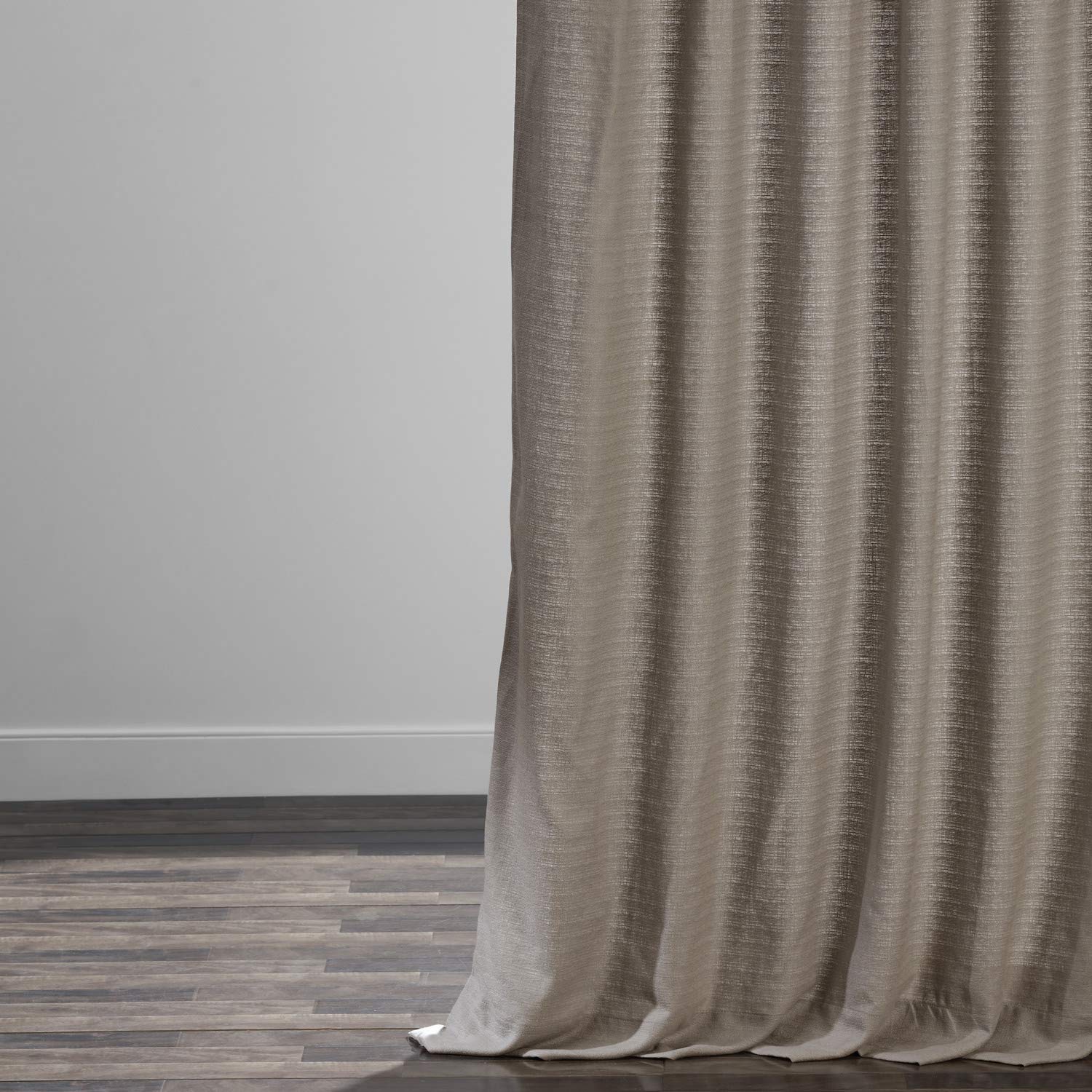 HPD Half Price Drapes Cotton Textured BarkWeave Window Curtains - 50
