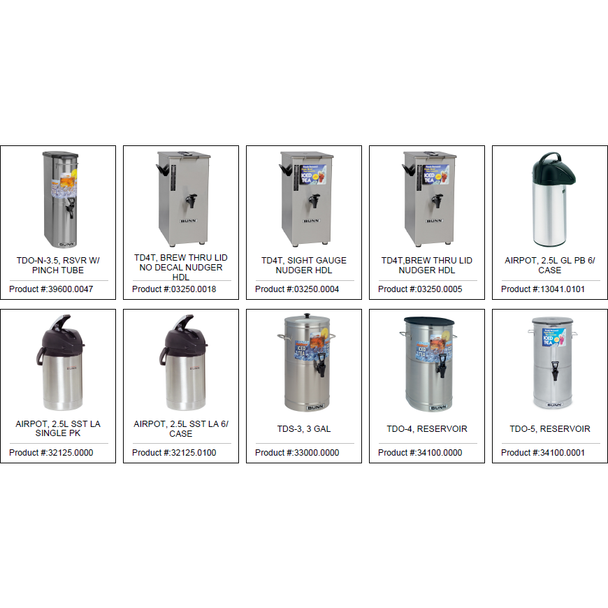 BUNN ITCB Infusion Series Commercial Tea and Coffee Brewer - Dual Voltage (120V/240V) - High Volume 52300.0100 - Perfect for Restaurants, Cafes, and Office Break Rooms