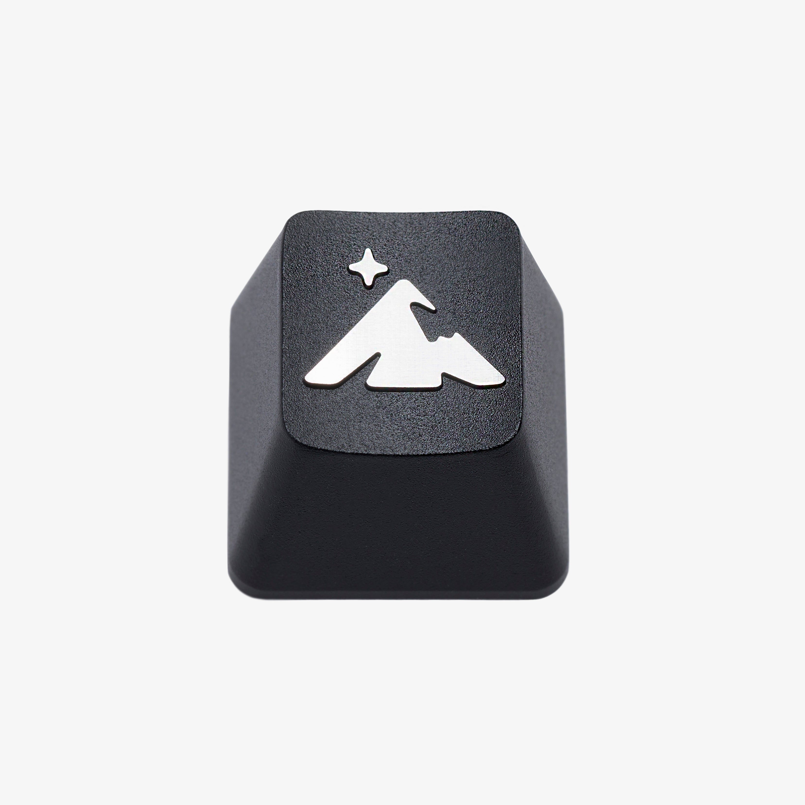 Higround Summit Artisan Keycap - Premium Black Mechanical Keyboard Keycap for Gaming & Typing - Perfect for PC, Mac, and Custom Keyboard Enthusiasts