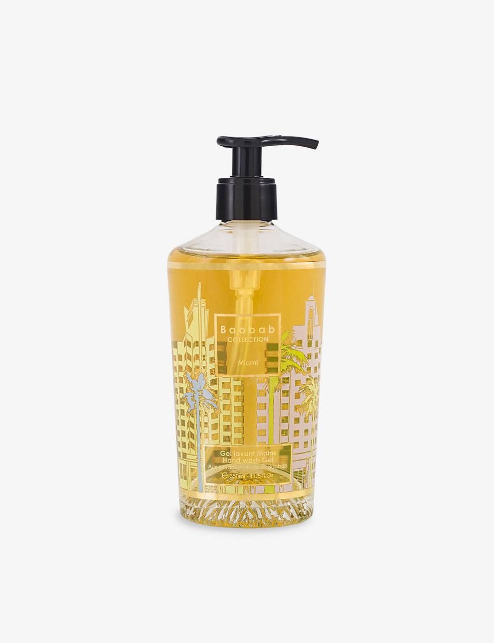 Natural Miami Hand Cleanser Gel - Antibacterial & Moisturizing Hand Sanitizer for Travel, Office & Home Use