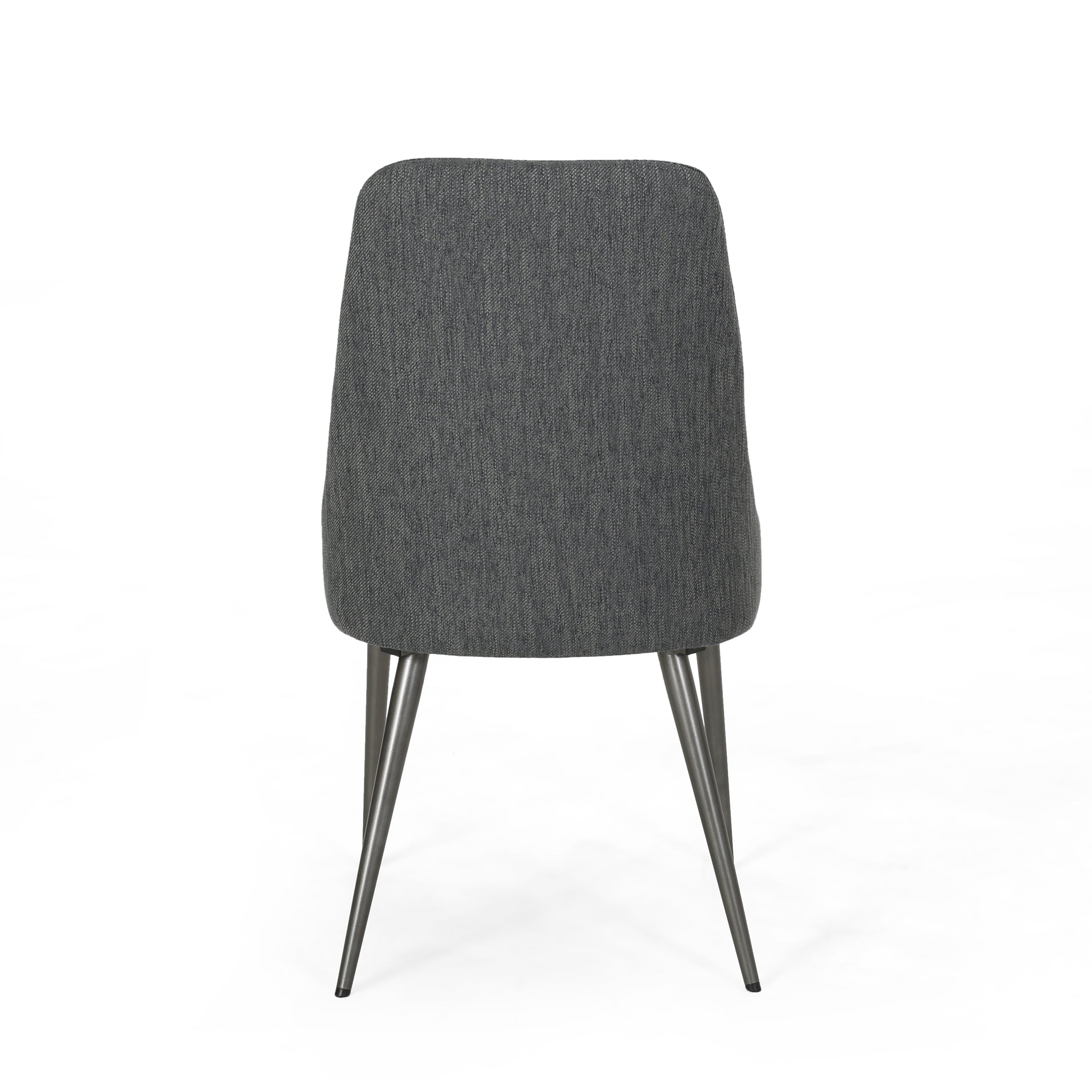 Modern Dining Chairs Set of 2 - Sturdy Wooden Kitchen Chairs with Padded Seats - Comfortable Home & Restaurant Furniture for Dining Room, Kitchen, Breakfast Nook & Cafe